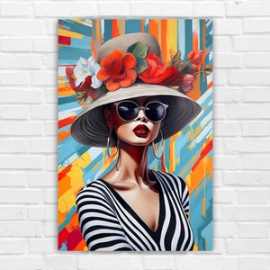 Pretty Woman Digital Print, AI Art, Wall Art, AI Generated Art, Digital Art Print, Digital Download, Digital Art, Abstract, Printable AI Art