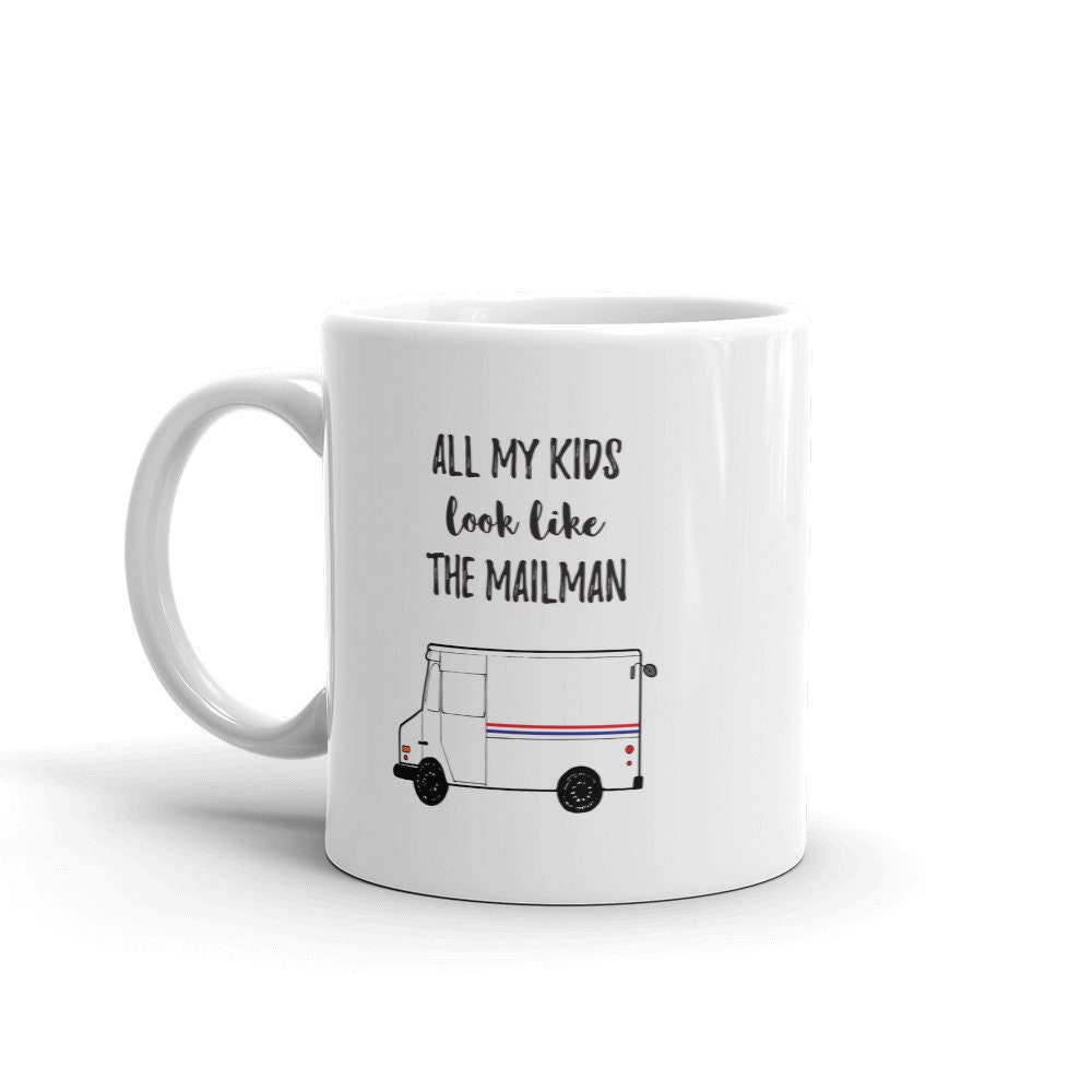 Funny Mailman Coffee Mug Female USPS Worker Gift Christmas Etsy