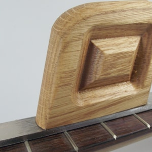 Guitar Fret Levelling File with Diamond FileAnd Oak Handle. 150mm Fine grit. MADE IN UK