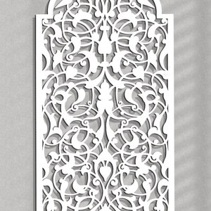 3D stilvolle Holz Wand Kunst Dekor, MAROKKAN, ARABISCHE, Bogen Rahmen, Wand Dekor, arabische Ornament, Wohnzimmer, dekorative Holzwand, Geschenk