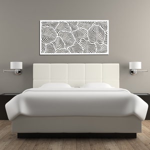3D stylish wood wall art decor, LEAVES DESIGN, openwork wall decor, ornament picture, living room, decorative wooden wall panel, gift idea