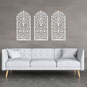 3D stilvolle Holz Wand Kunst Dekor, MAROKKAN, ARABISCHE, Bogen, Rahmen, Wand Dekor, arabische Ornament, Wohnzimmer, dekorative Holzwand, Geschenk
