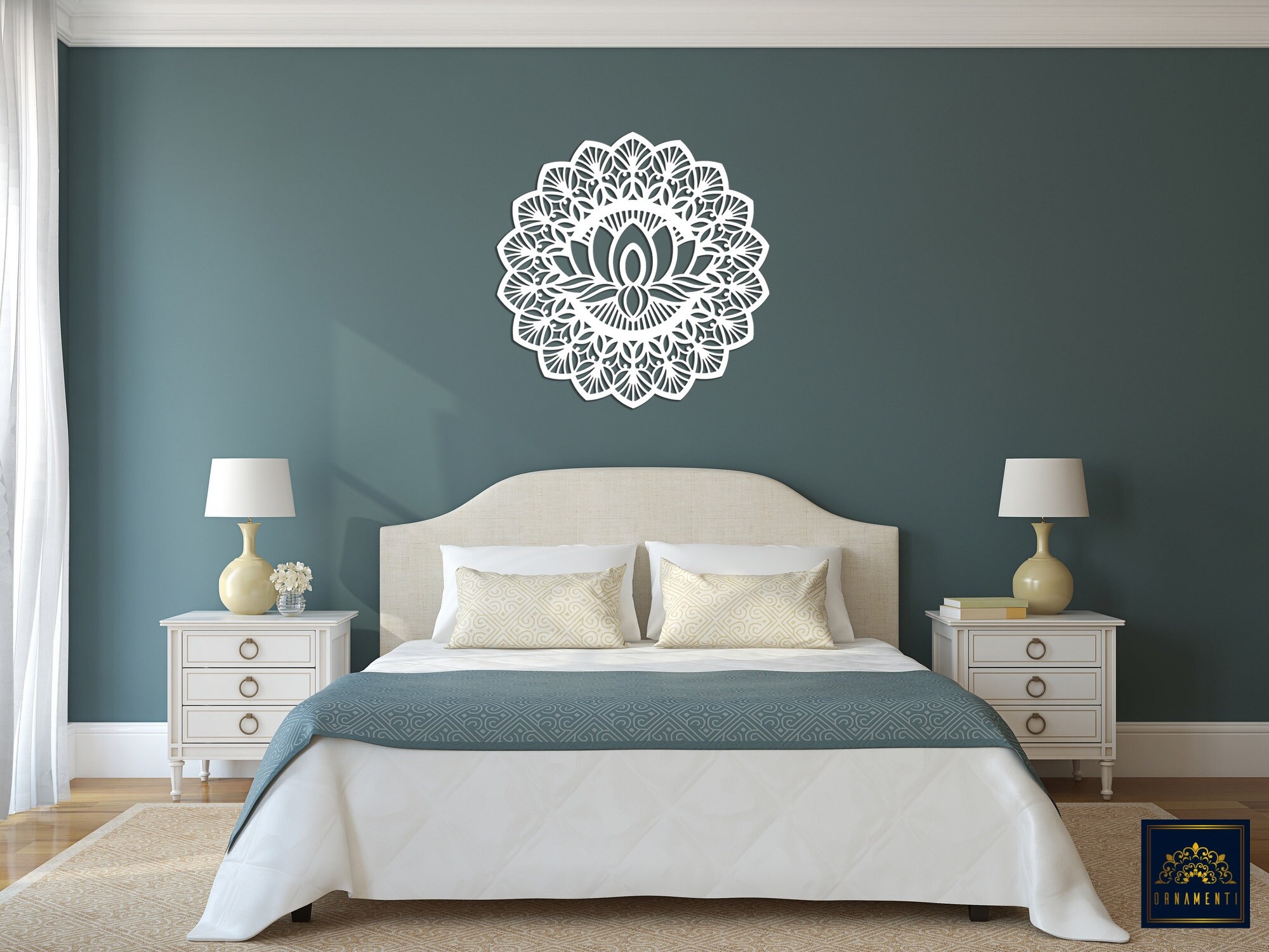 Décoration De Mandala Dessinée à La Main Dans Un Ornement De Doodle Oriental Ethnique 25045928