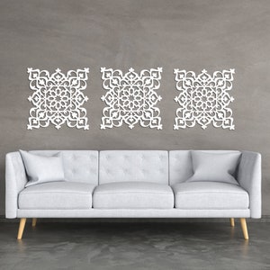 3D ornament wood wall art decor, MOROCCAN PANEL, arabic wall art, islamic wall decor, living room, decorative wooden wall panel, arabesque