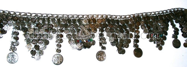 High quality brass coins belts for belly dancing bronze-rust tribal folklore Turkish class training show stage traditional belly dance belt