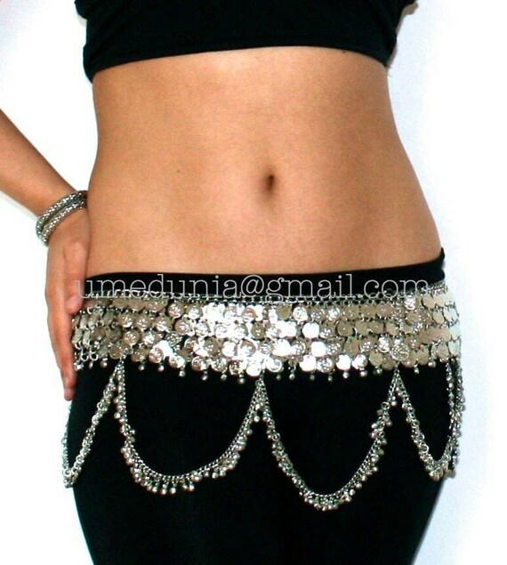 Women's Chain Belt Silver and Gold Waist Belt Great Quality