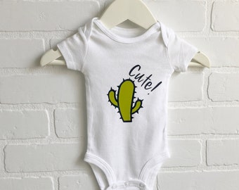 Cactus Themed Onesie - Cactus Newborn Onesie - Baby onesie