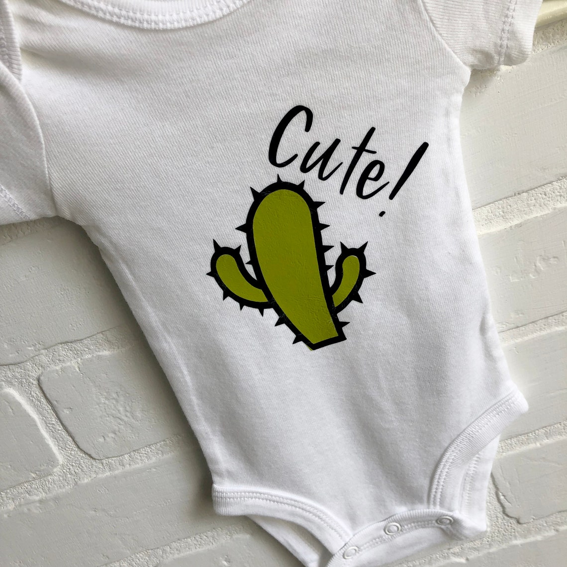 Cactus Themed Onesie Cactus Newborn Onesie Baby onesie Etsy