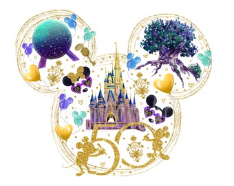 Free Free 256 Disney World 50Th Anniversary Svg SVG PNG EPS DXF File