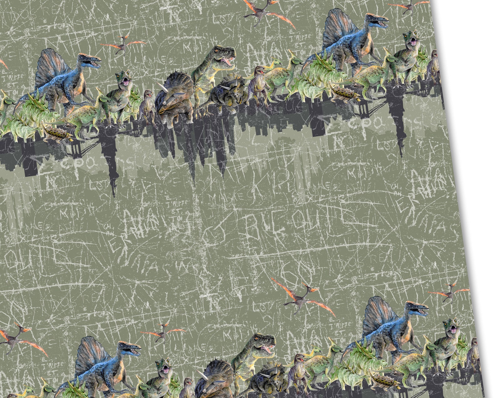 Dinosaur Jurassic world Printable Digital Paper Nursery | Etsy
