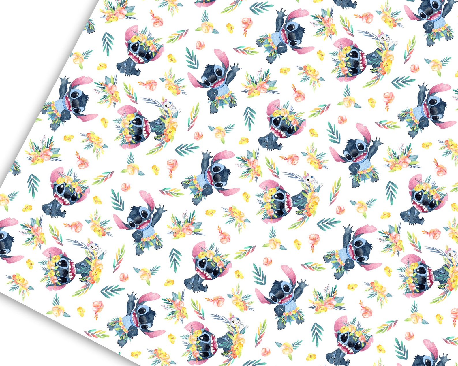 Papel digital Lilo y Stitch Magic Kingdom papel digital Etsy