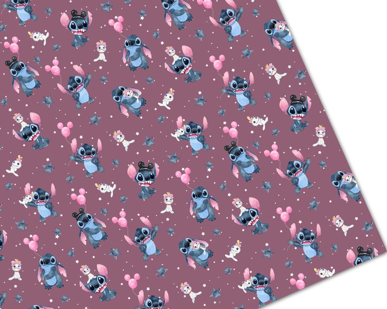 Lilo and Stitch digital paper Disney digital paper | Etsy
