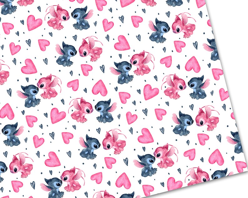 Lilo and Stitch digital paper Disney digital paper Etsy