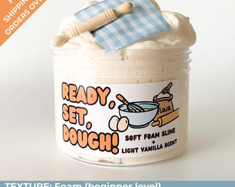 Bread Dough Slime: Vanilla Scented Cloud Cream Slime