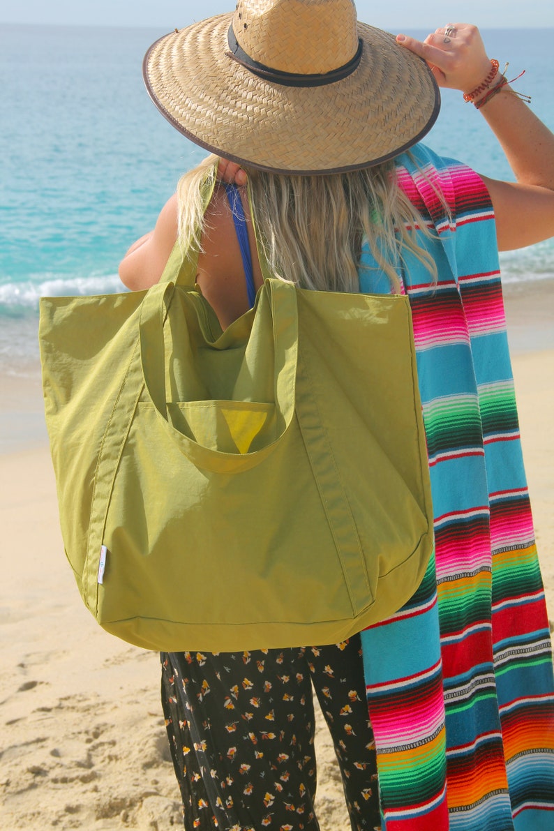 Baja Bag Extra Large Water-Resistant Travel, Yoga, Gym, Shopping Tote image 6