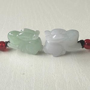 Natural Grade A Jadeite Rabbit Pendant