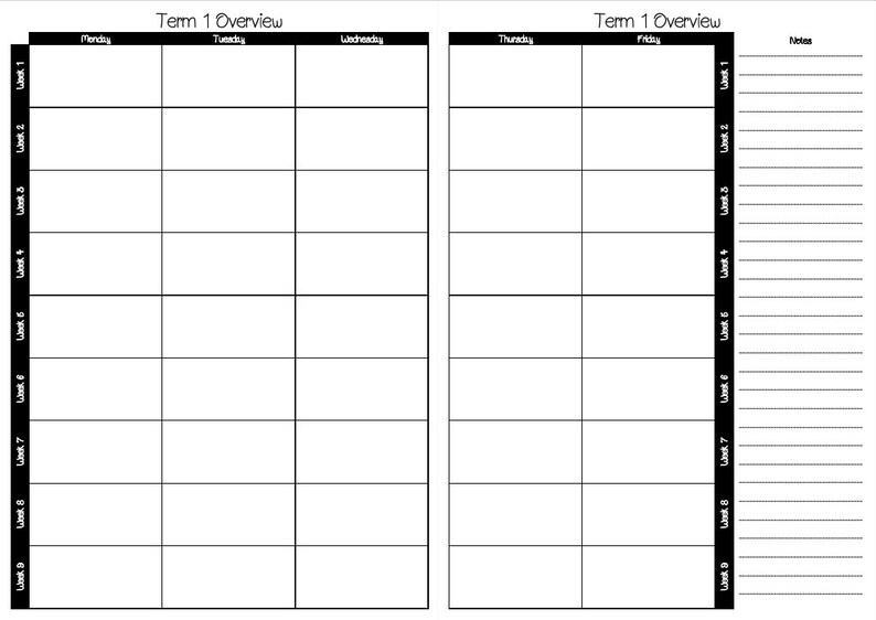 2022 VIC Teacher Educator Planner Book Spotty Personalised Etsy