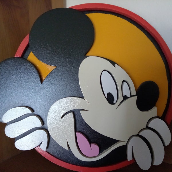Décoration murale de Mickey