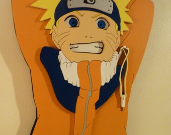 Tableau Naruto en bois