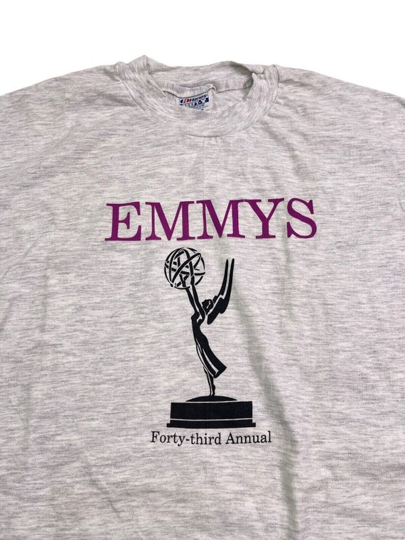 Vintage Emmys 43rd Annual 1991 Gray Mens X-Large … - image 2