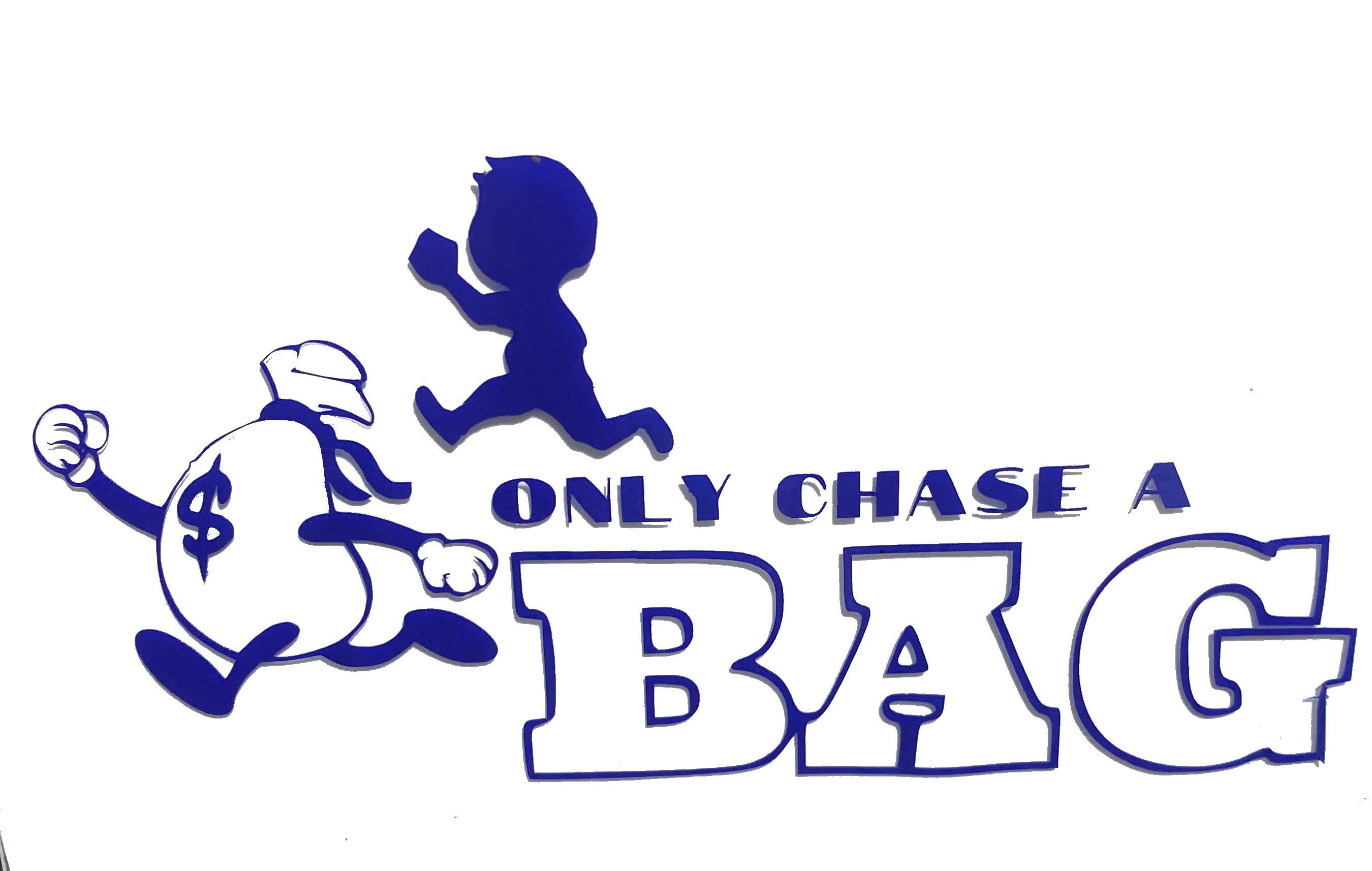 Chase A Bag Decal Etsy