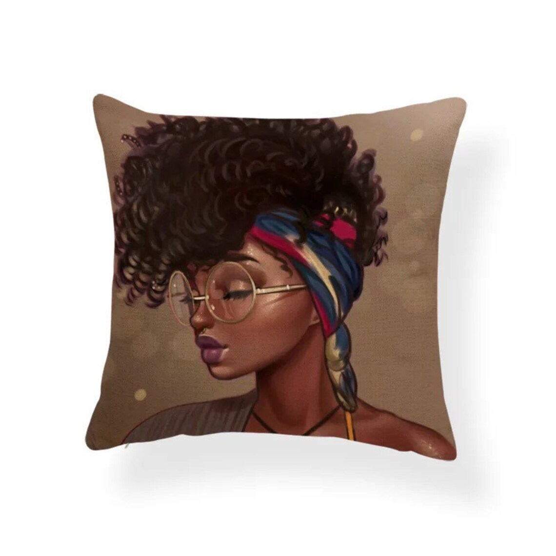 African American Pillow Cover Etsy