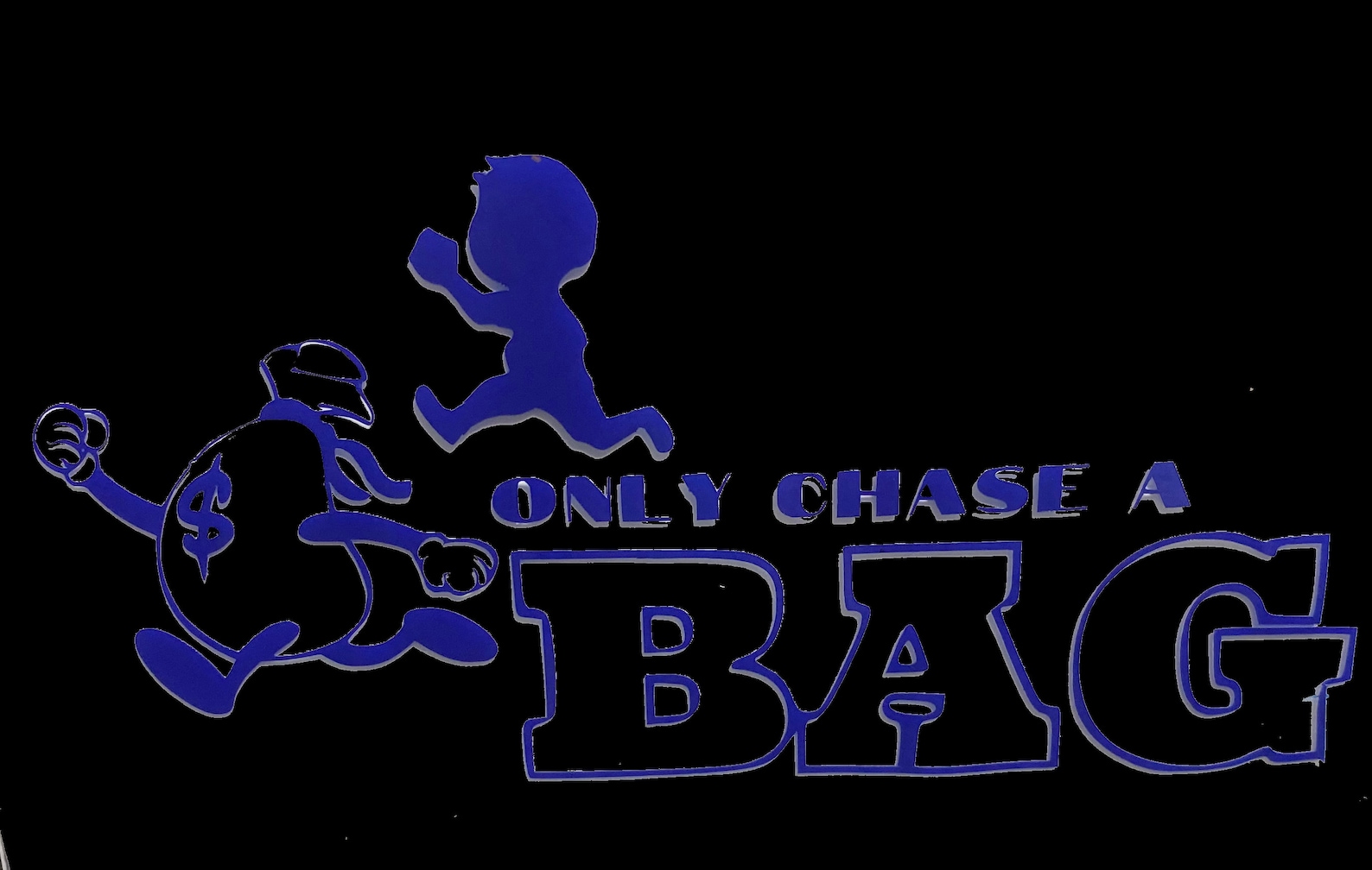 Chase A Bag Decal Etsy