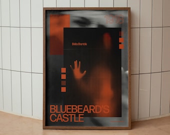 Béla Bartók's Burgkonzert Poster | Klassische Musik Print | Oper Poster