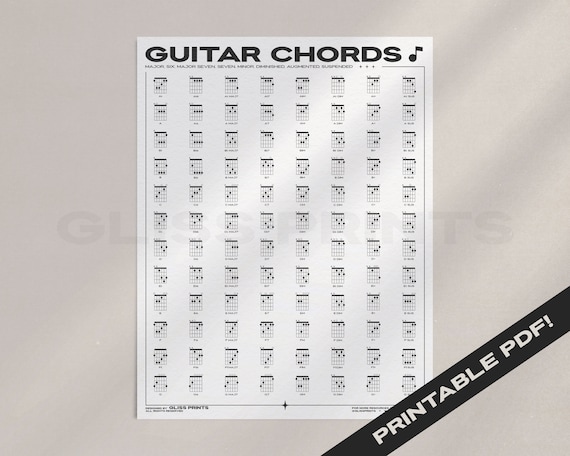 Video Games sheet music for guitar (chords) (PDF)