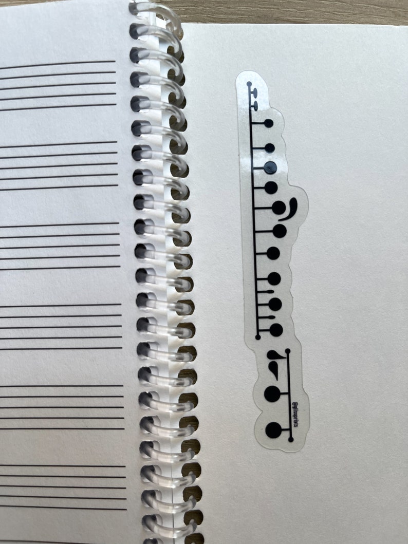 Flute Keys Clear Sticker Musical Instrument Sticker Etsy