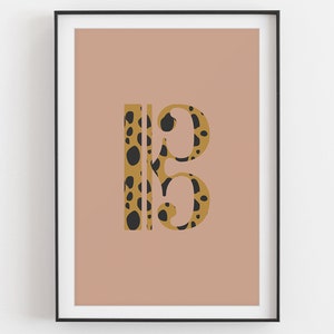 Alto Clef / Tenor Clef Poster | Music Art, Animal Print | Music Lover Gift