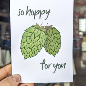 Tan lúpulo para ti Tarjetas de felicitación