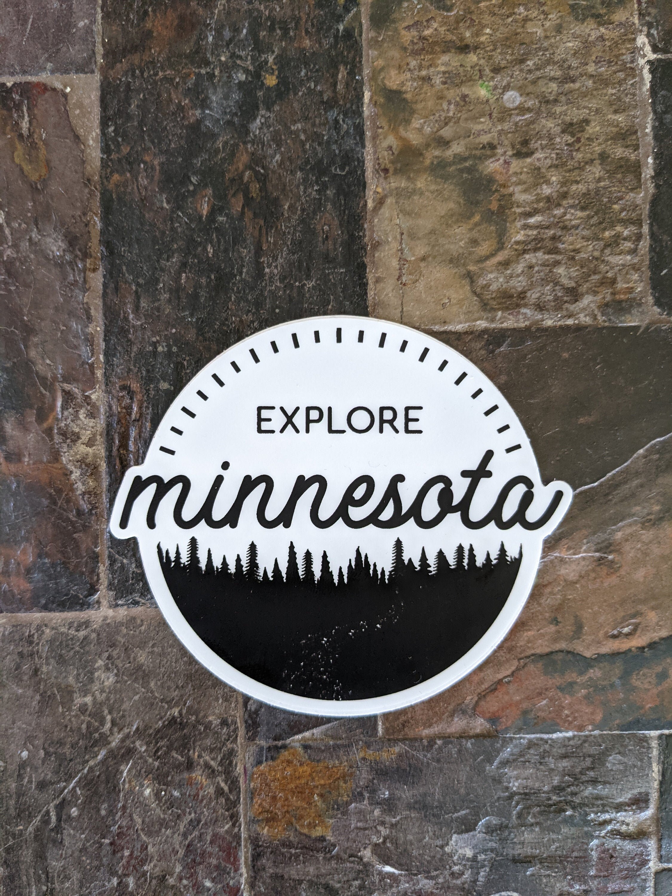 Explore Minnesota Sticker Wandern Camping Adventure Explore Etsy