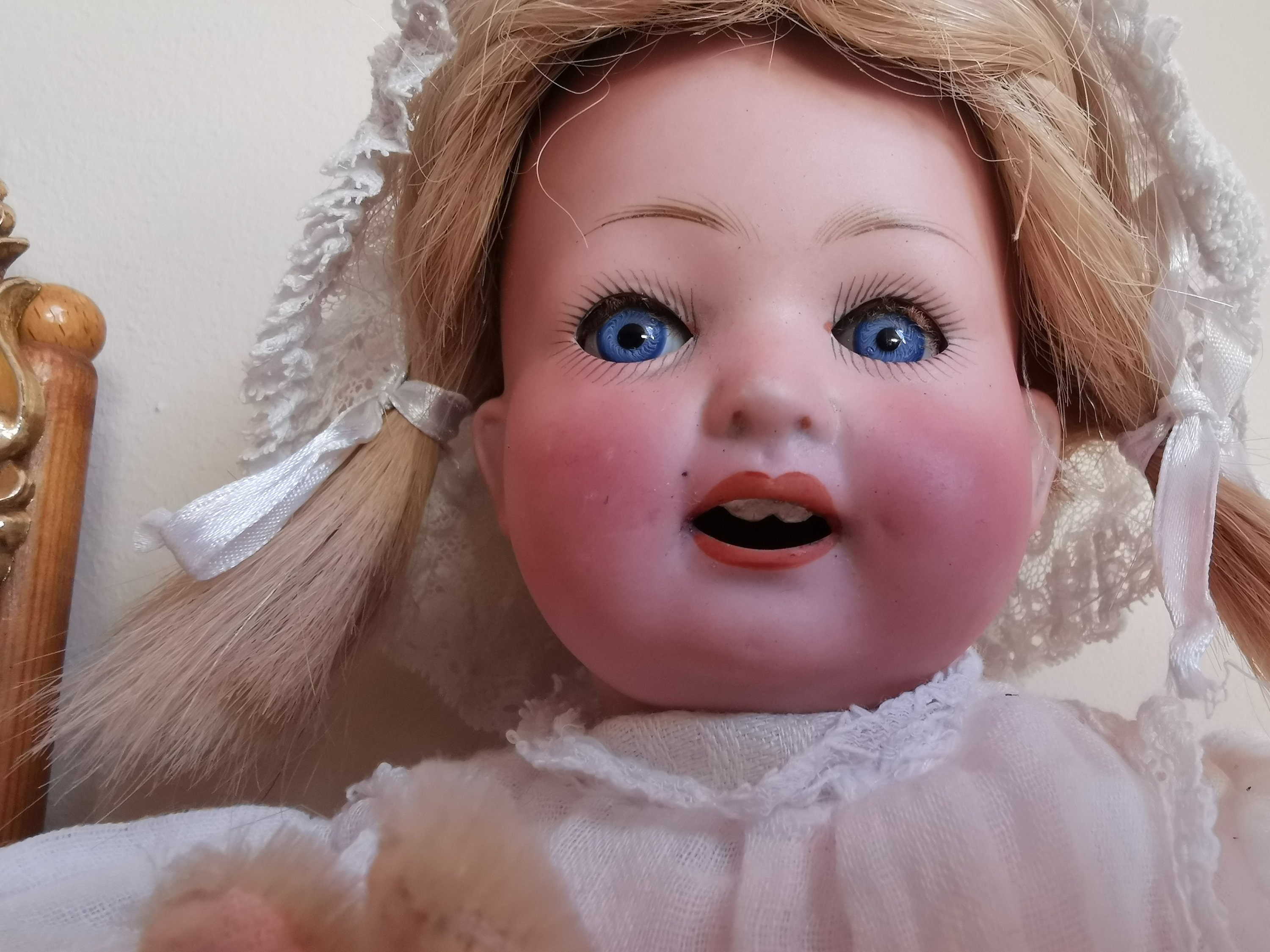 Ancienne Tête De Poupée Heubach Koppelsdorf – Porcelaine Allemagne 342.4/09