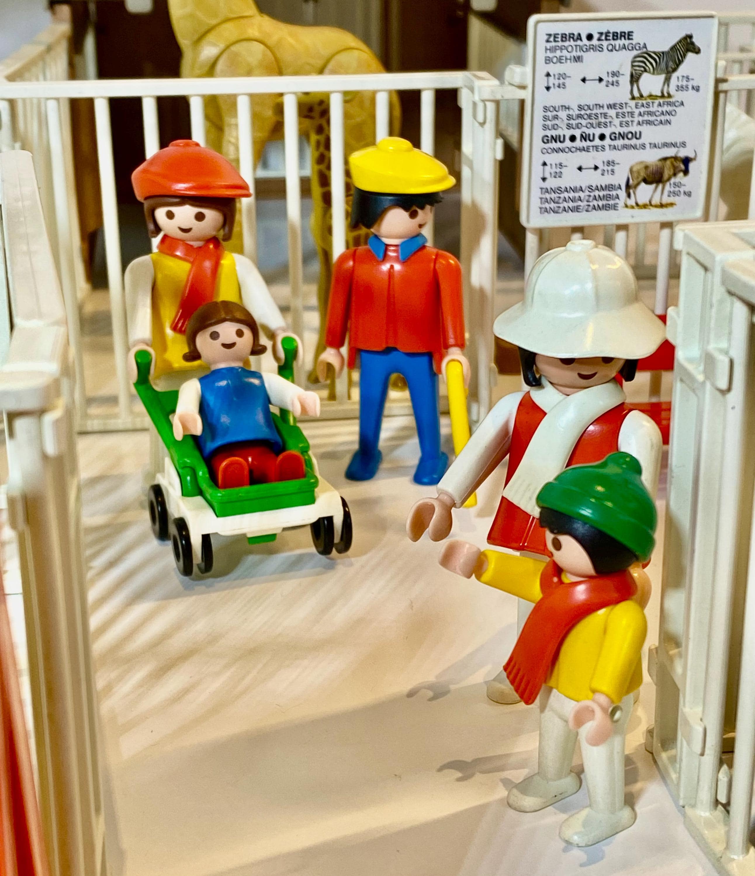 VTG プレイモービル 3145 動物園、動物、箱入り、1992年、ドイツ