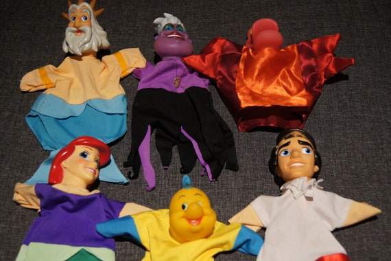 mermaid hand puppet