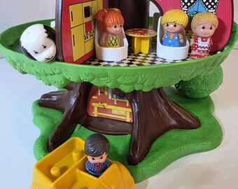 VTG Kenner Family Tree Tots Treehouse, 1975 (dolls )USA , 1977-83