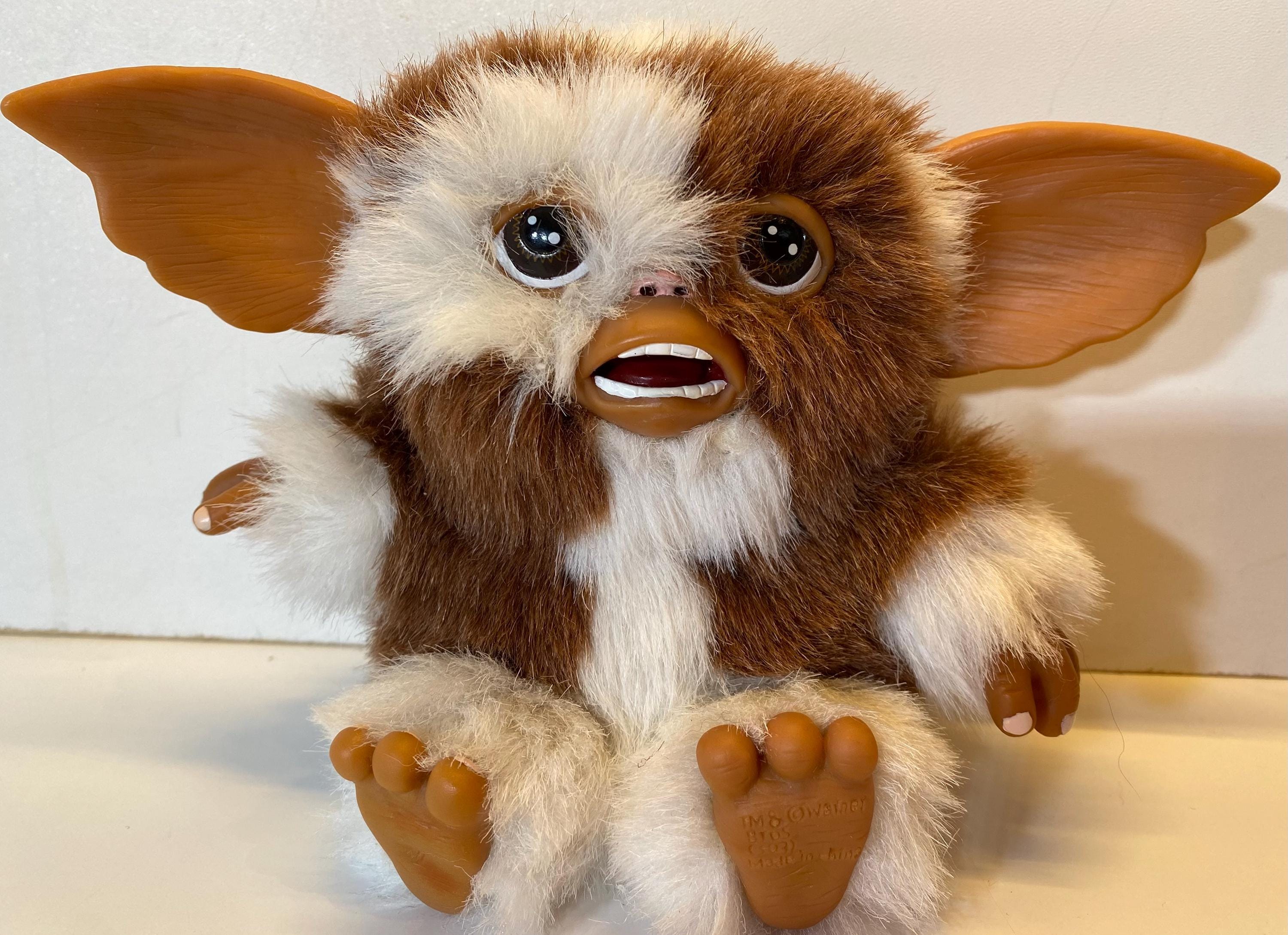 VTG Rare Scared Gizmo Mogwai Gremlins, Fuzzy Plush Gizmo 14