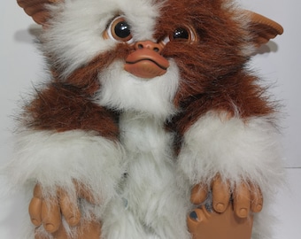 Vintage 80s Gizmo Gremlins Mogwai Plush Stuffed Animal by 