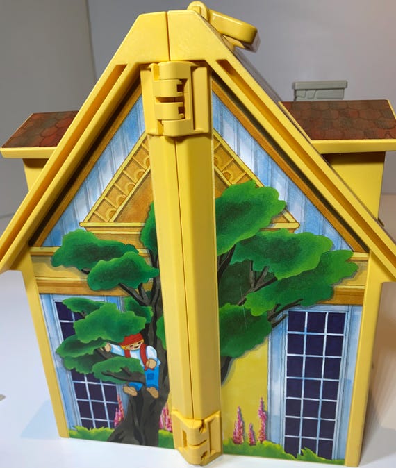 Playmobil 4145 My Take Along Doll House ,4347 - Cat Scratch Tree