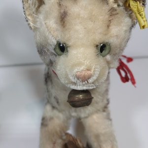 Steiff Tabby Cat - Etsy