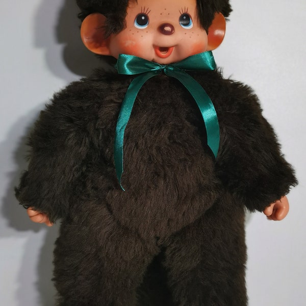 Seltener VTG großer Monchichi Toyland Israel, großer Monchhichi Daumenlutschen , Ende 70-er Jahre