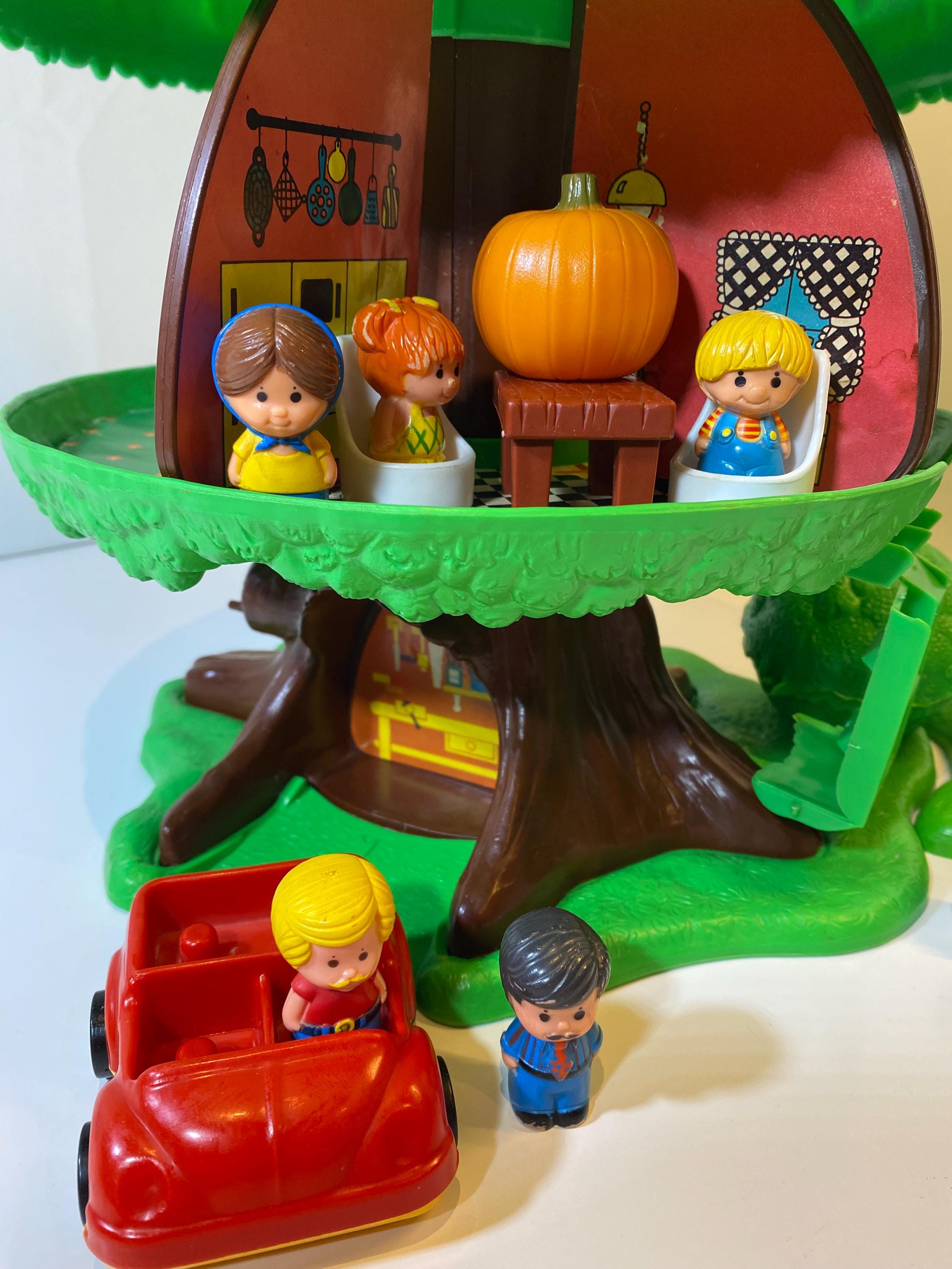 VTG Kenner Family Tree Tots Treehouse, 1975 (dolls )USA , 1977-83