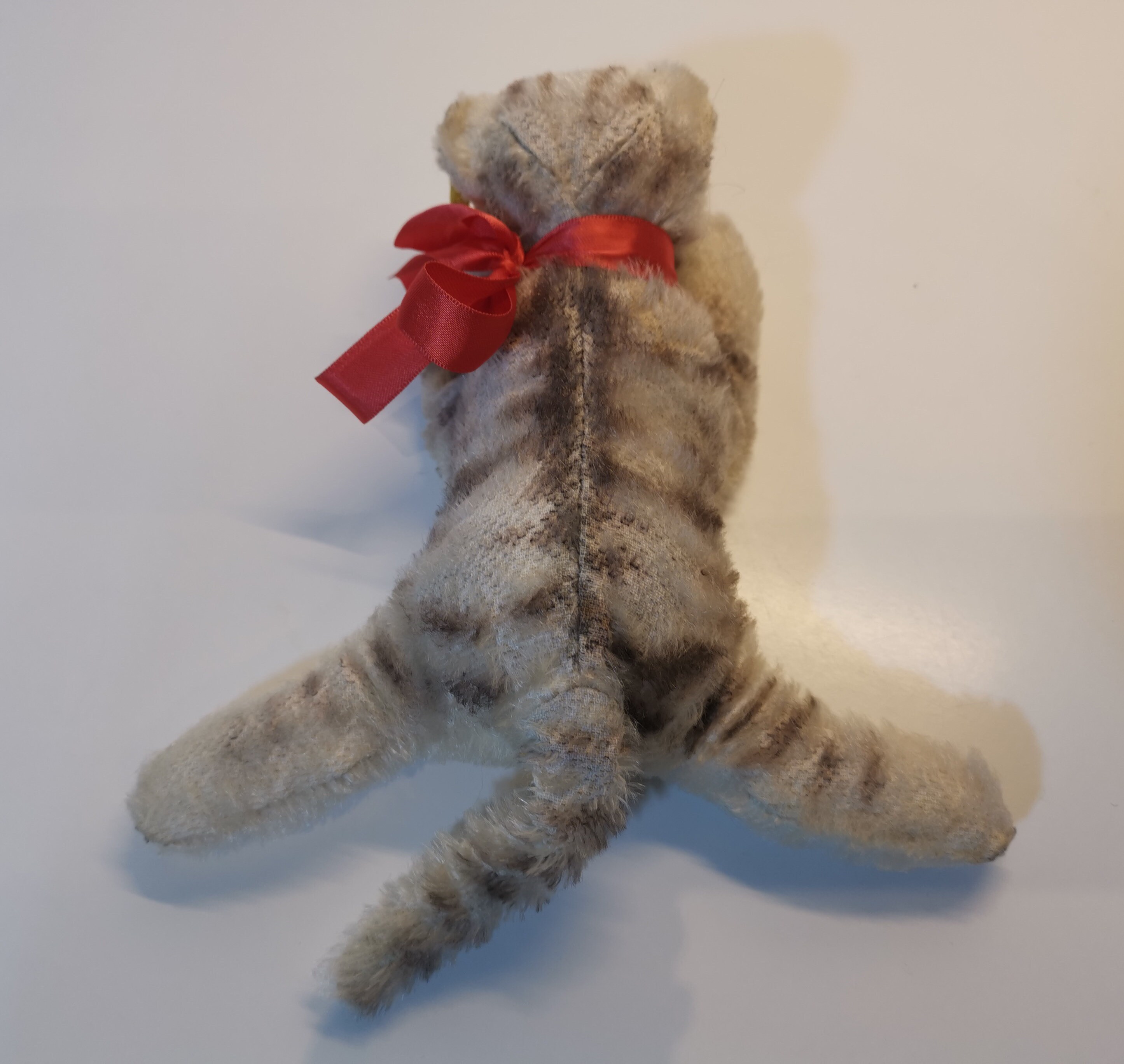 VTG シュタイフ フロッピー キティ CAT 寝ているぬいぐるみ、ドイツ
