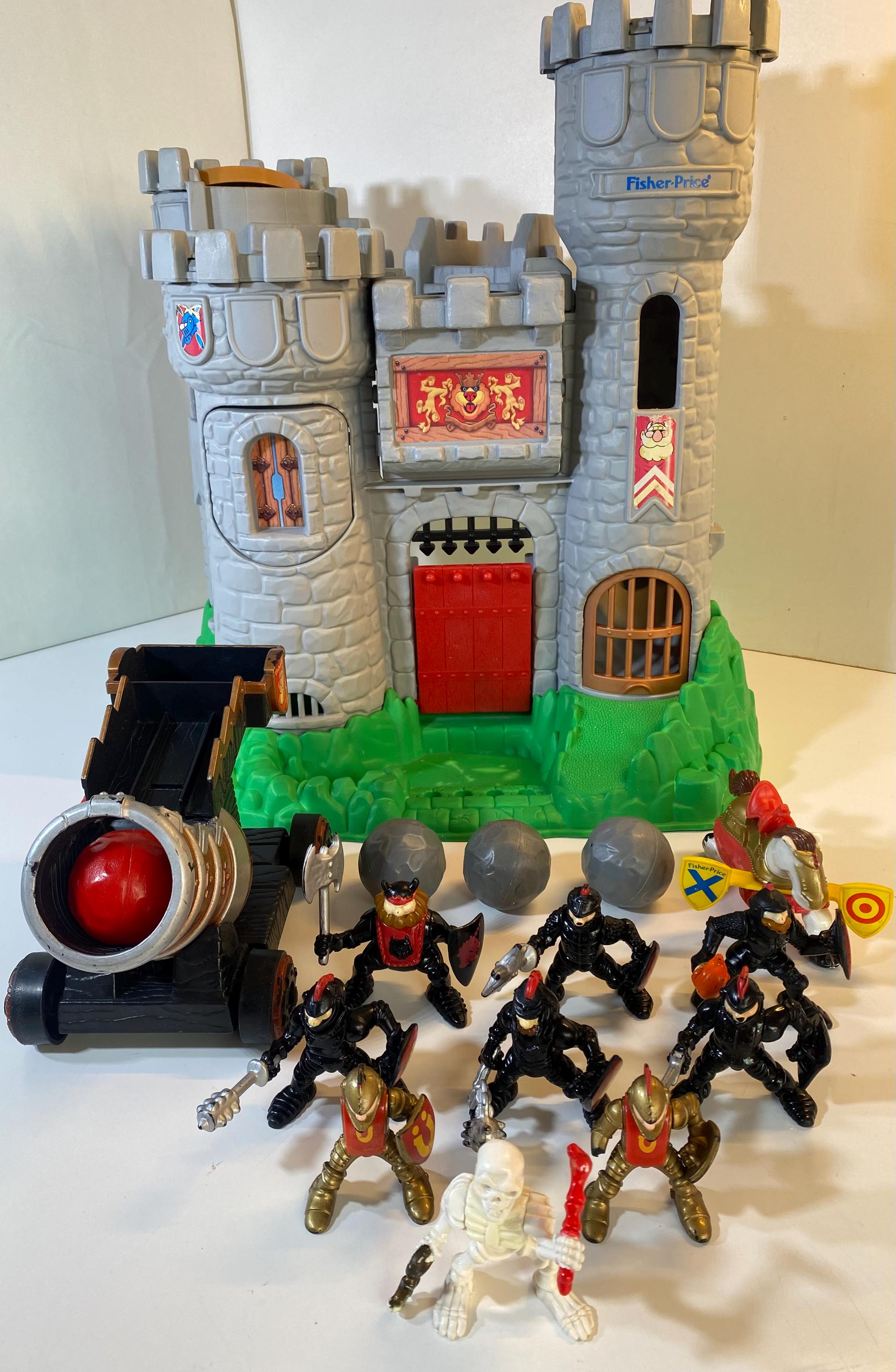 Château Fisher Price Great Adventures – Années 90 – Jouet Vintage