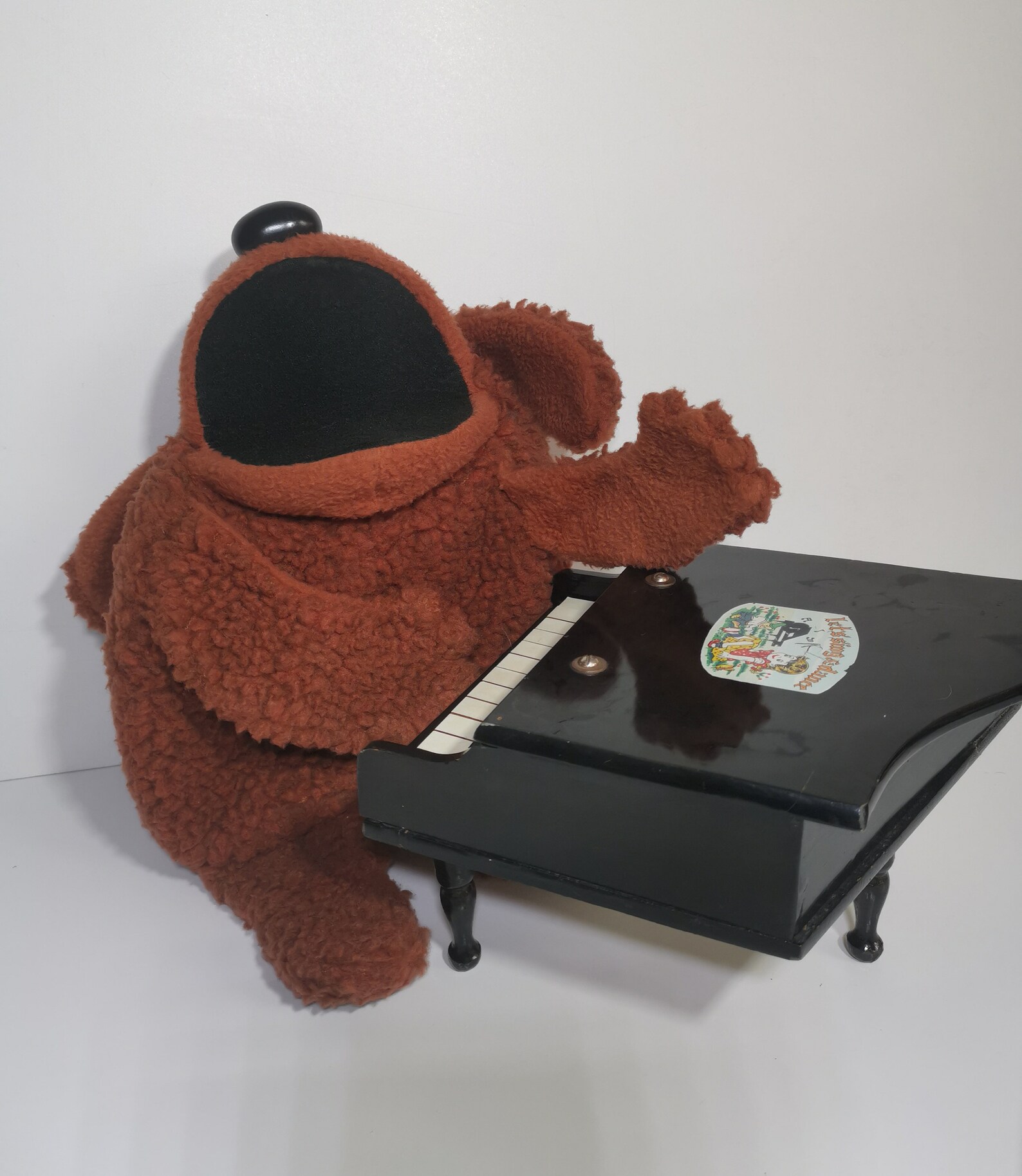 Rowlf Puppet Jim Henson Rowlf the Dog Muppet Doll #852 Vintage Rowlf Muppet Hand ...