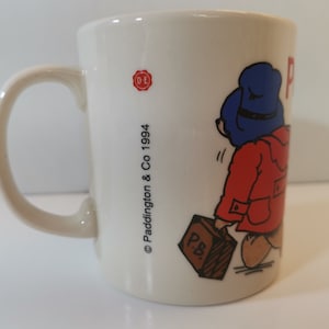 VTG Paddington Bear  Mug ,Take a Break Mug , Ceramic Coffee/Tea Cup/Mug  Douwe Egberts.  1994 England