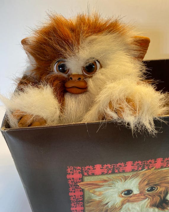 VTG Gizmo Mogwai, Gremlins, Warner Bros, Plush Toy, 25сm. , Box