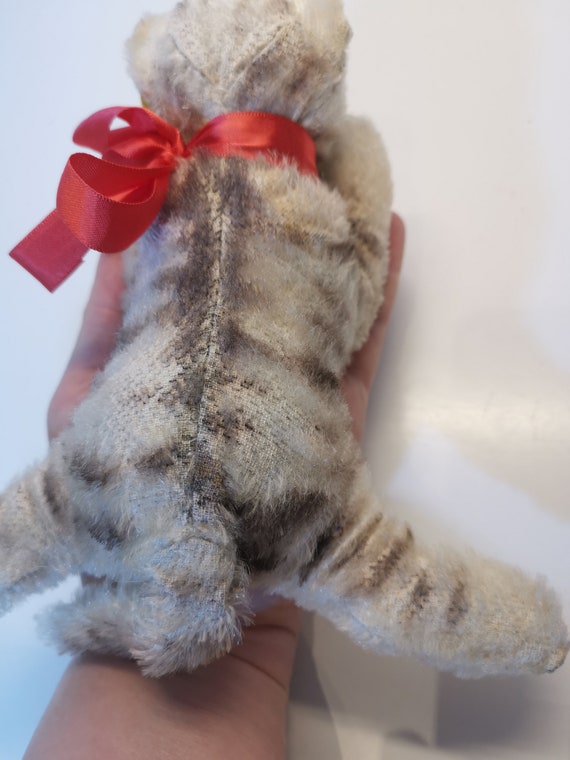 VTG シュタイフ フロッピー キティ CAT 寝ているぬいぐるみ、ドイツ
