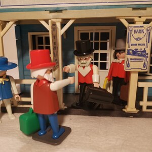 Playmobil 3422 Banks - Édition Exclusive Espagnole Vintage, Occasion
